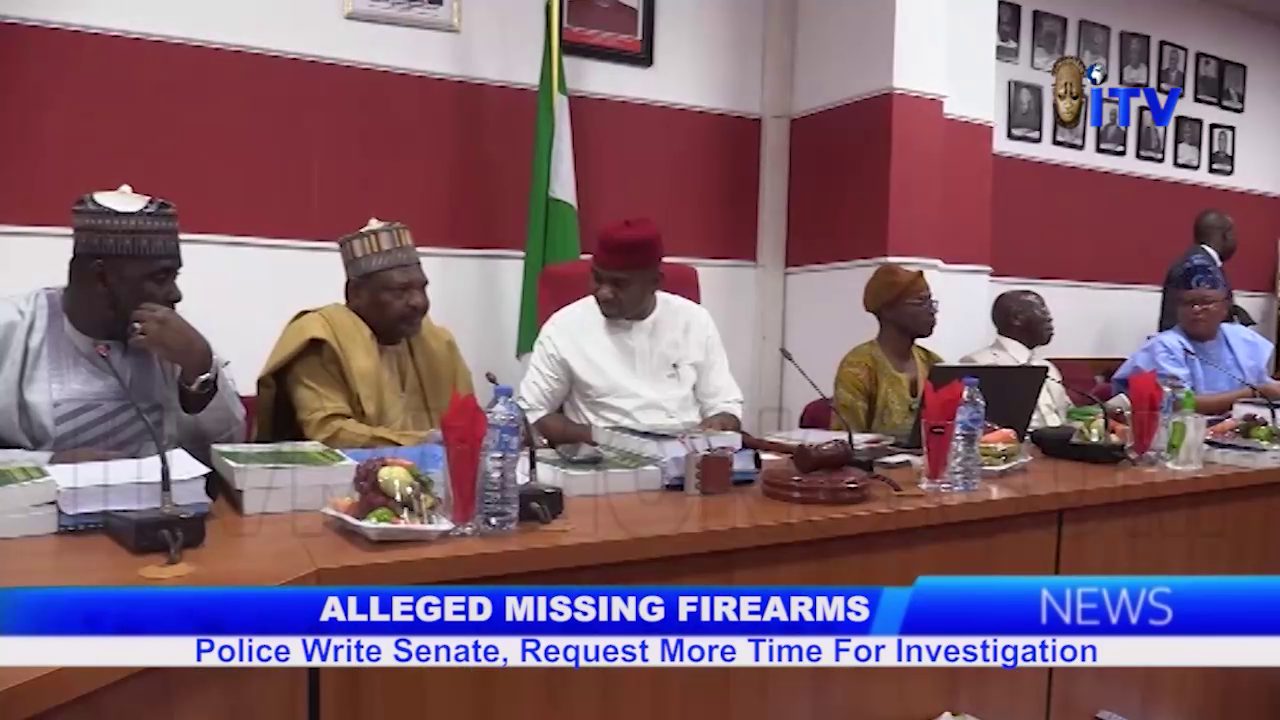 Alleged Missing Firearms: Police Write Senate, Request More Time For Investigation