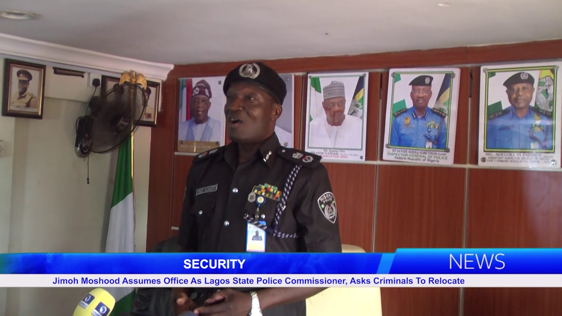 Jimoh Moshood Assumes Office As Lagos State Police Commissioner, Asks Criminals To Relocate