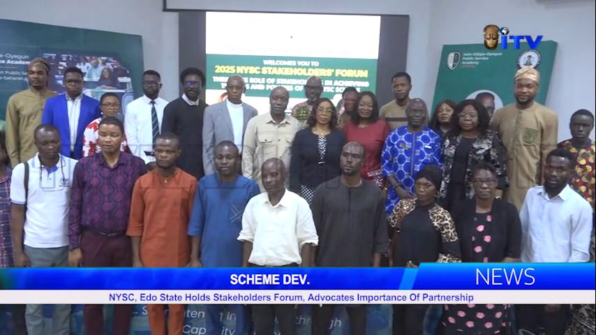 SCHEME DEV.: NYSC, Edo State Holds Stakeholders Forum, Advocates Importance Of Partnership