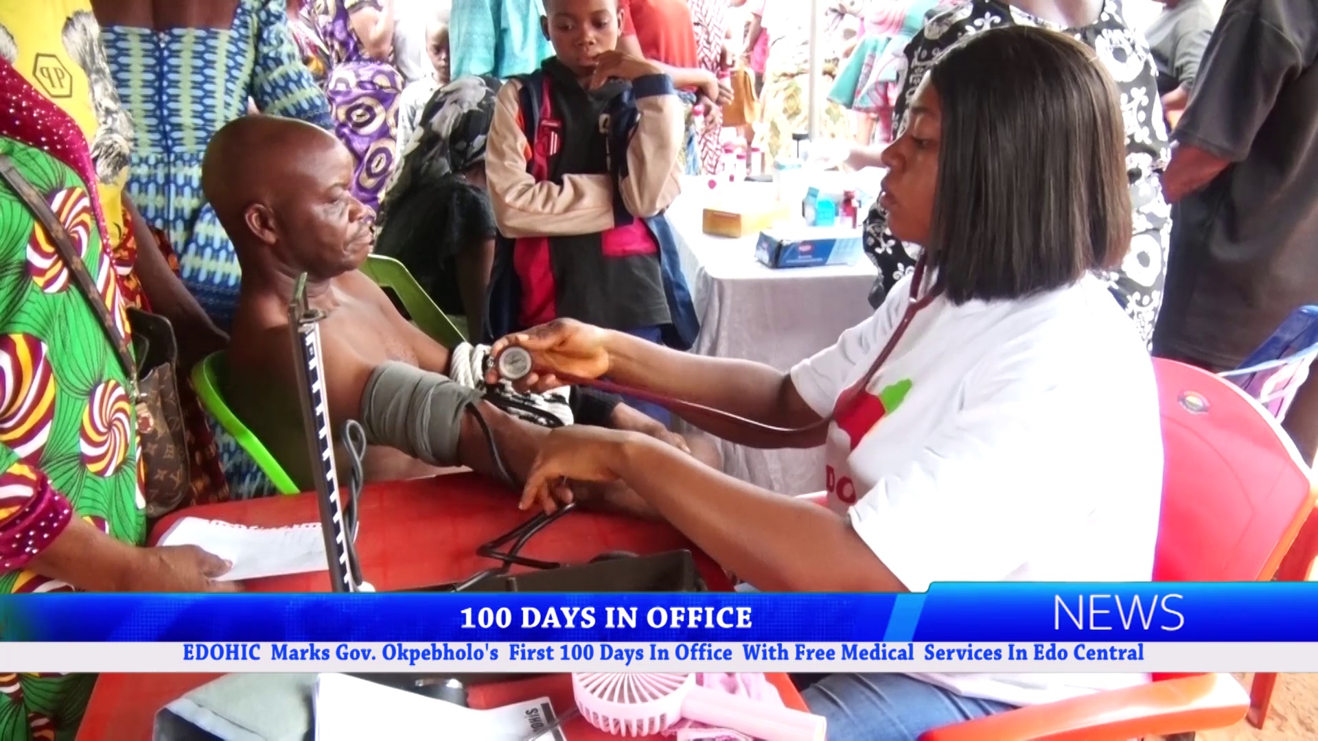 EDOHIC Marks Gov. Okpebholo’s First 100 Days In Office With Free Medical Services In Edo Central