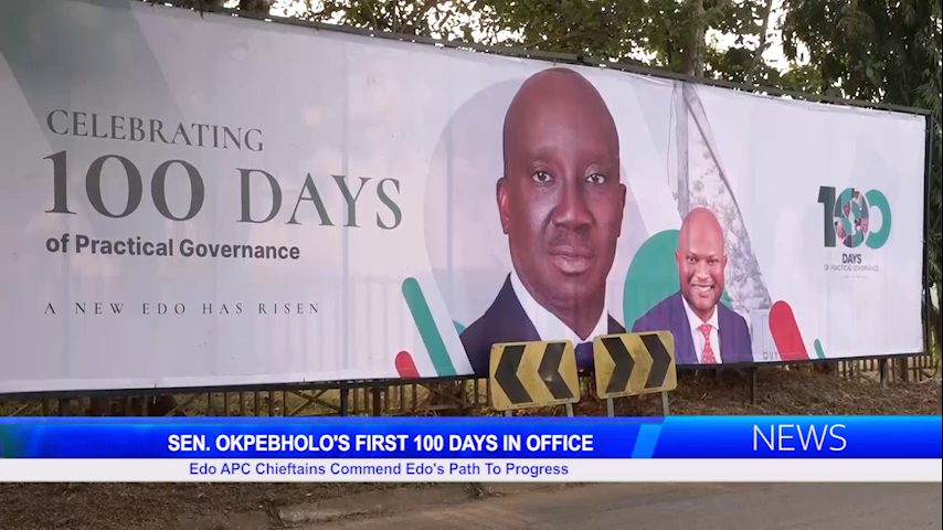 SEN. OKPEBHOLO’S FIRST 100 DAYS IN OFFICE: Edo APC Chieftains Commend Edo’s Path To Progress