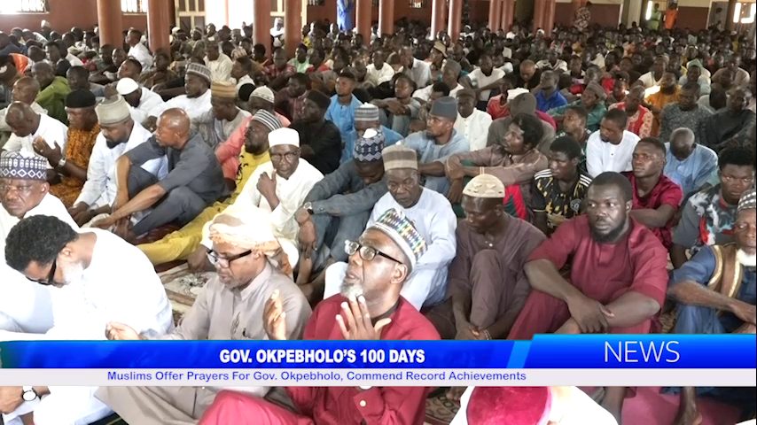 GOV. OKPEBHOLO’S 100 DAYS: Muslims Offer Prayers For Gov. Okpebholo, Commend Record Achievements