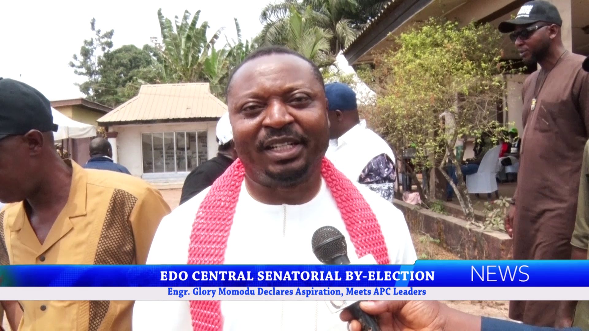 EDO CENTRAL SENATORIAL BY-ELECTION: Engr. Glory Momodu Declares Aspiration, Meets APC Leaders