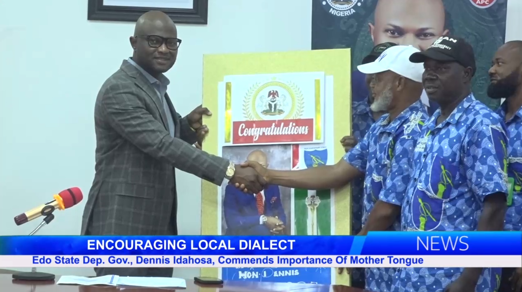 Edo State Dep. Gov., Dennis Idahosa, Emphasises Collaboration With Legislative Arm