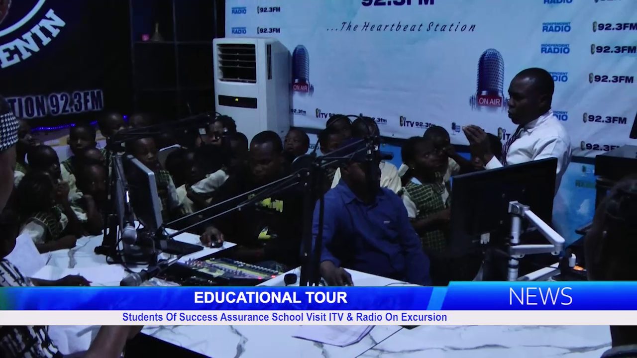 Students Of Success Assurance School Visit ITV & Radio On Excursion