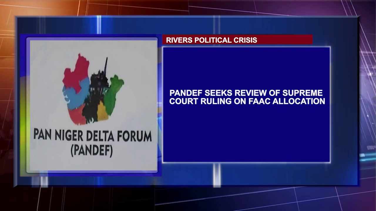 PANDEF Seeks Review Of Supreme Court Ruling On FAAC Allocation