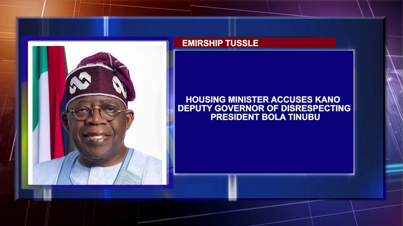 Housing Minister Accuses Kano Deputy Governor Of Disrespecting President Bola Tinubu