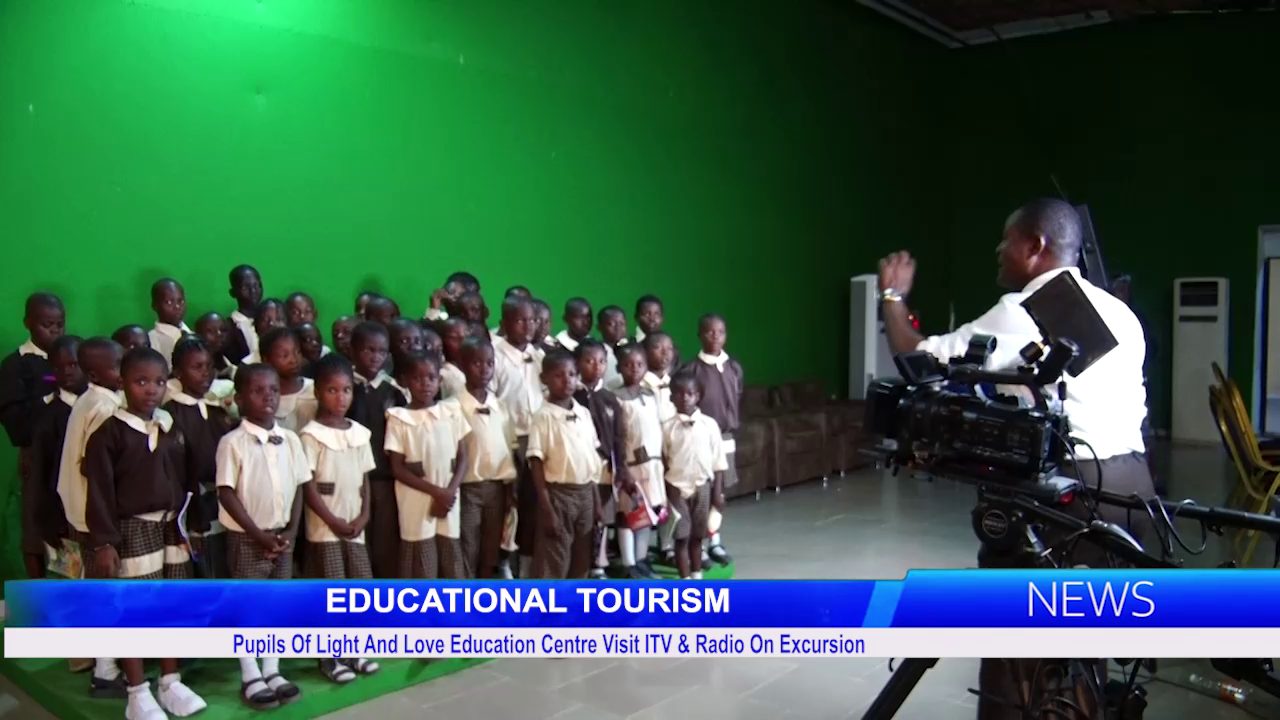 Pupils Of Light And Love Education Centre Visit ITV & Radio On Excursion