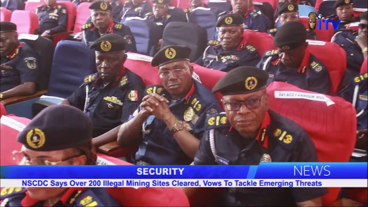 Security: NSCDC Says Over 200 Illegal Mining Sites Cleared, Vows To Tackle Emerging Threats