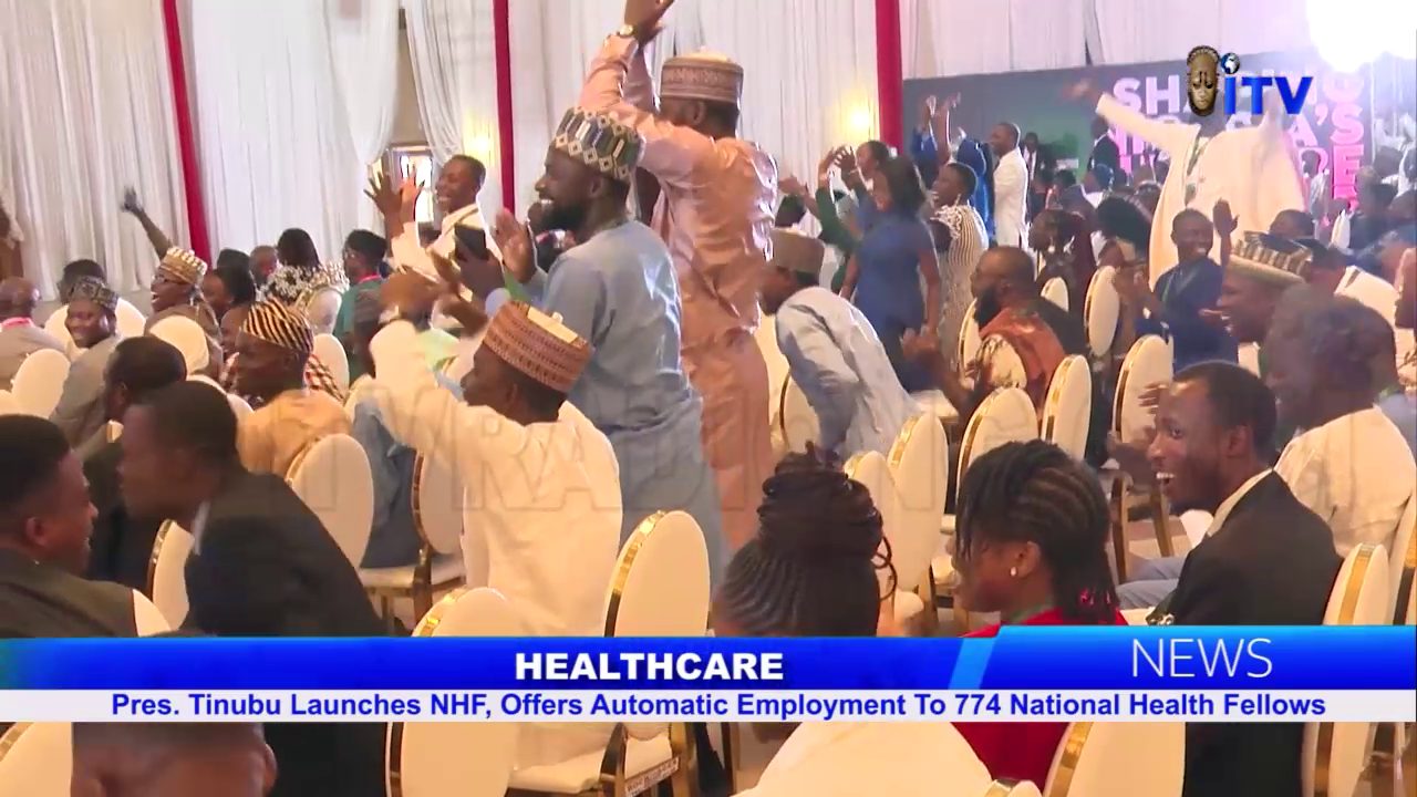 Healthcare: Pres. Tinubu Launches NHF, Offers Automatic Employment To 774 National Health Fellows