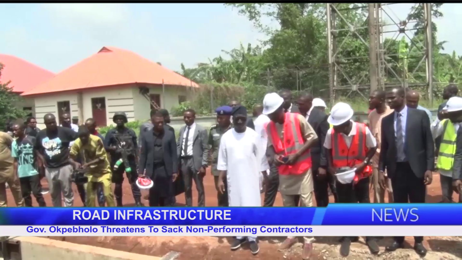 ROAD INFRASTRUCTURE: Gov. Okpebholo Threatens To Sack Non-Performing Contractors