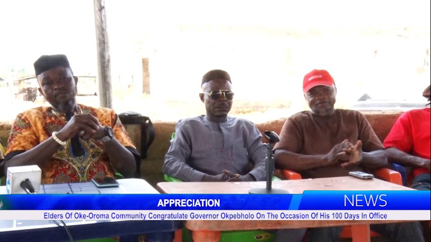 Elders Of Oke-Oroma Community Congratulate Governor Okpebholo On The Occasion Of His 100 Days In Office