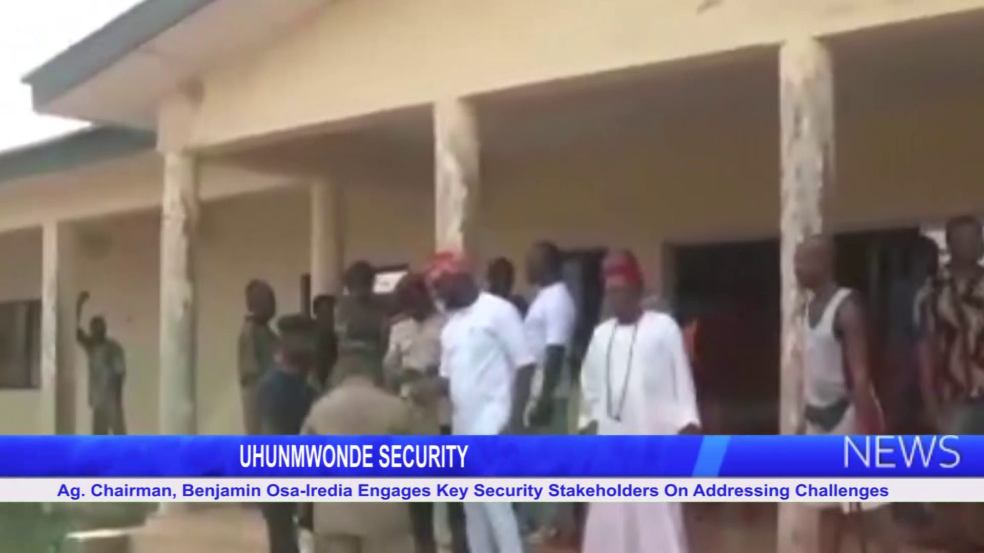 UHUNMWONDE SECURITY: Ag. Chairman, Benjamin Osa-Iredia Engages Key Security Stakeholders On Addressing Challenges