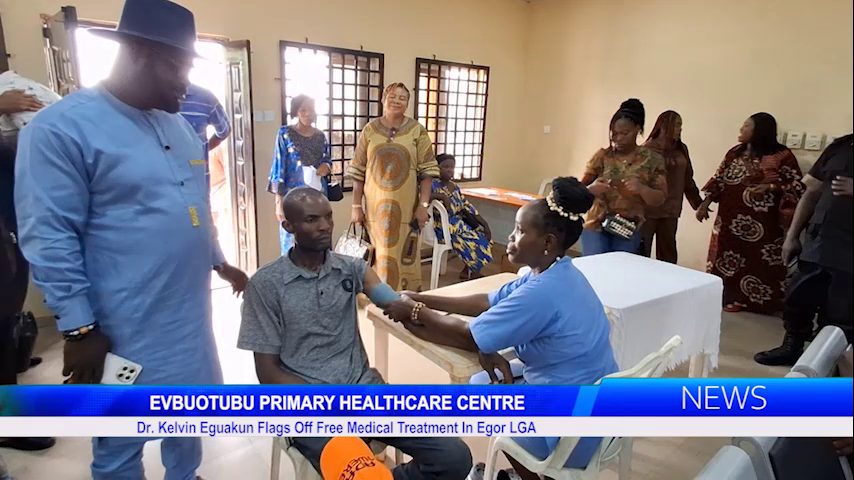 Dr. Kelvin Eguakun Flags Off Free Medical Treatment In Egor LGA