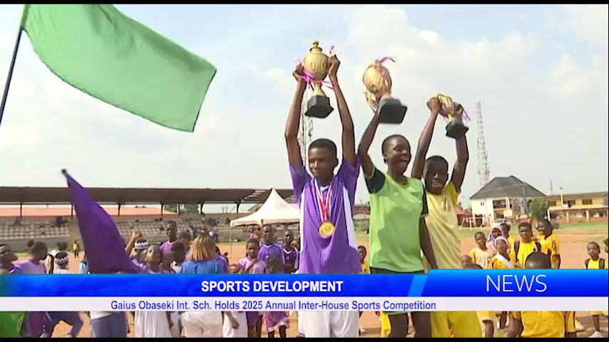 Gaius Obaseki Int. Sch. Holds 2025 Annual Inter-House Sports Competition