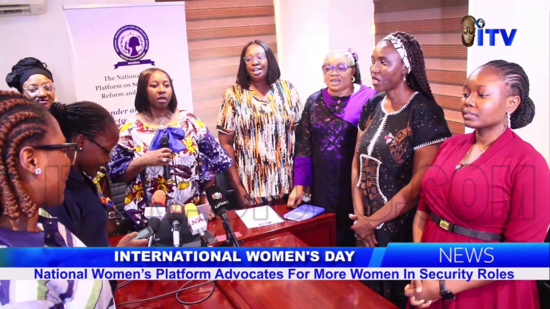 International Women’s Day: National Women’s Platform Advocates For More Women In Security Role