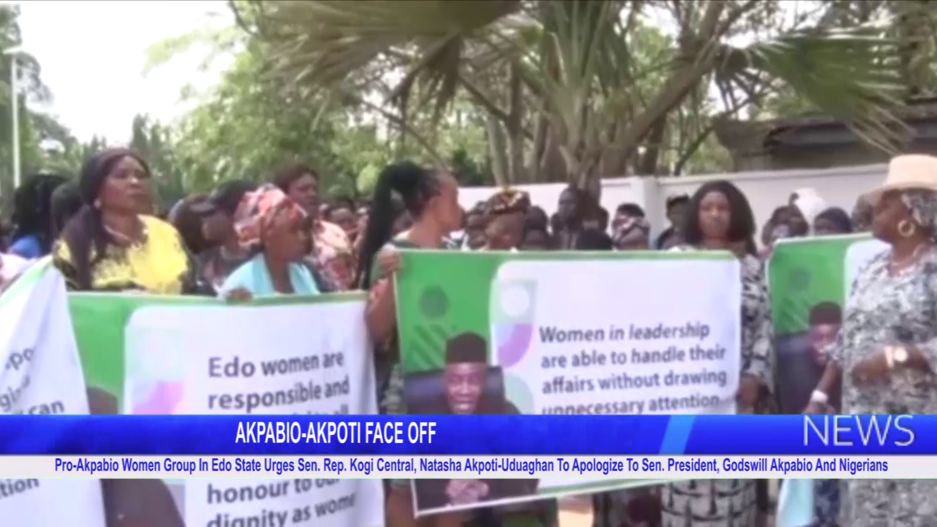 Pro-Akpabio Women Group In Edo State Urges Sen. Rep. Kogi Central, Natasha Akpoti-Uduaghan To Apologise To Sen. President, Godswill Akpabio And Nigerians