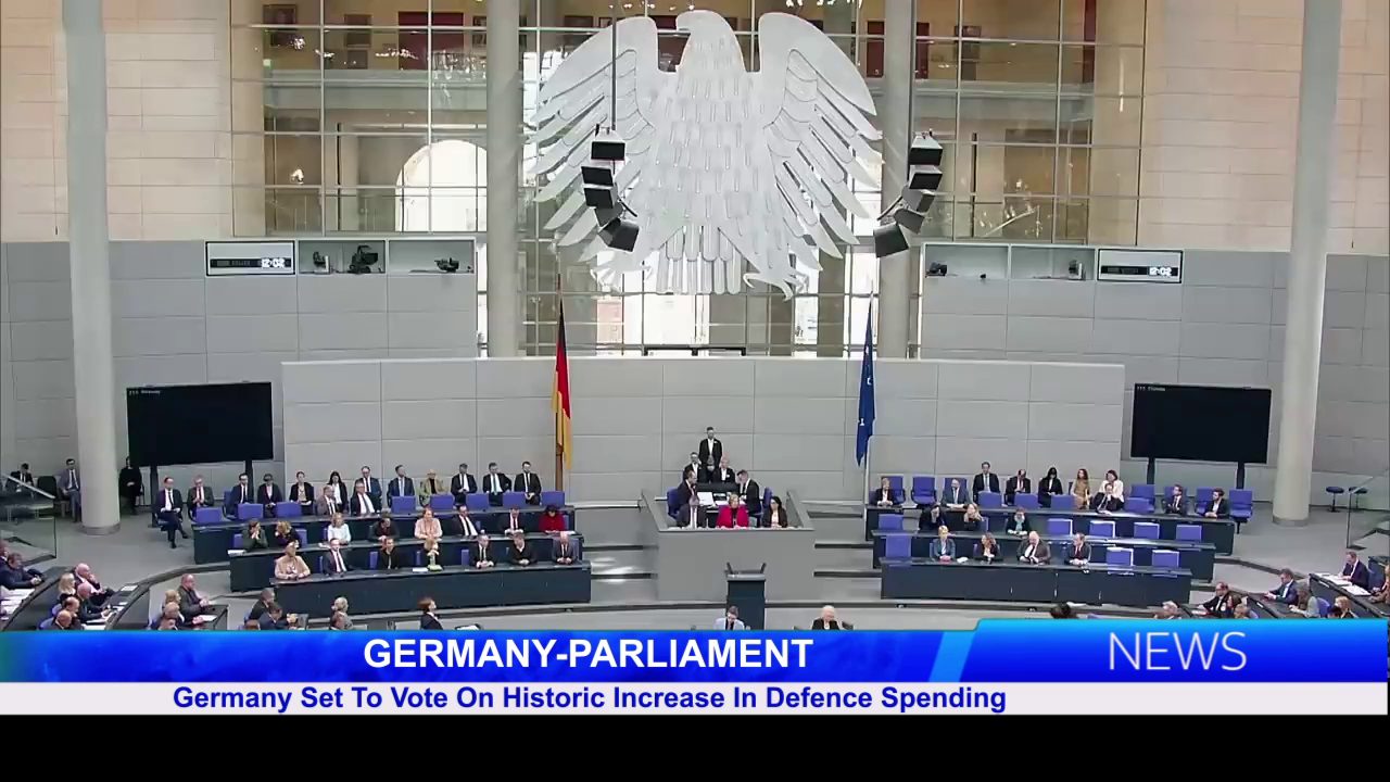 Germany Set To Vote On Historic Increase In Defence Spending